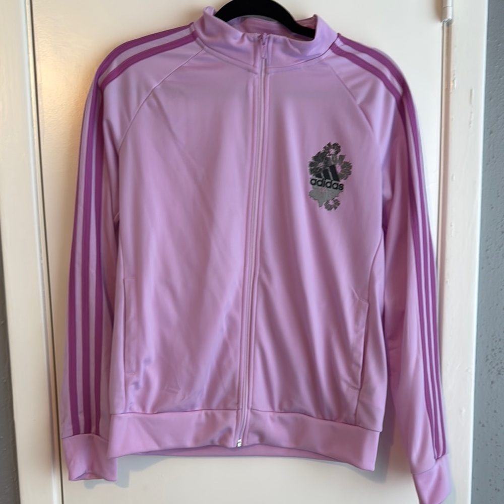 Adidas Women’s Pink Track Jacket